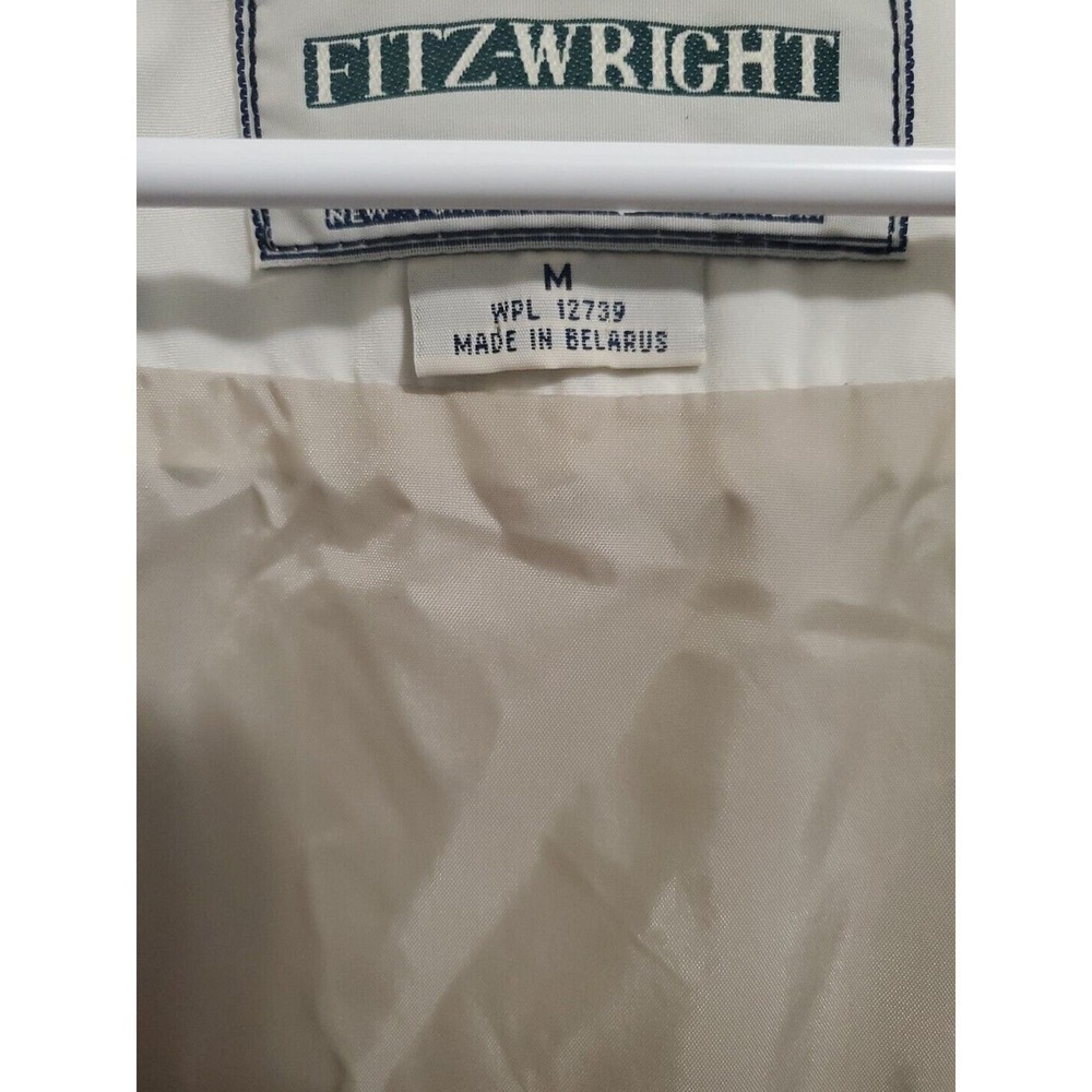 VTG Fitz-Wright New York London Paris Milan All Weather Trench Jacket Raincoat M - Picture 5 of 7